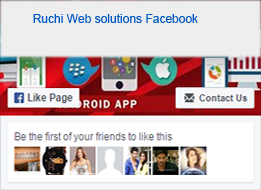 Follow in facebook in ruchiwebsolutions